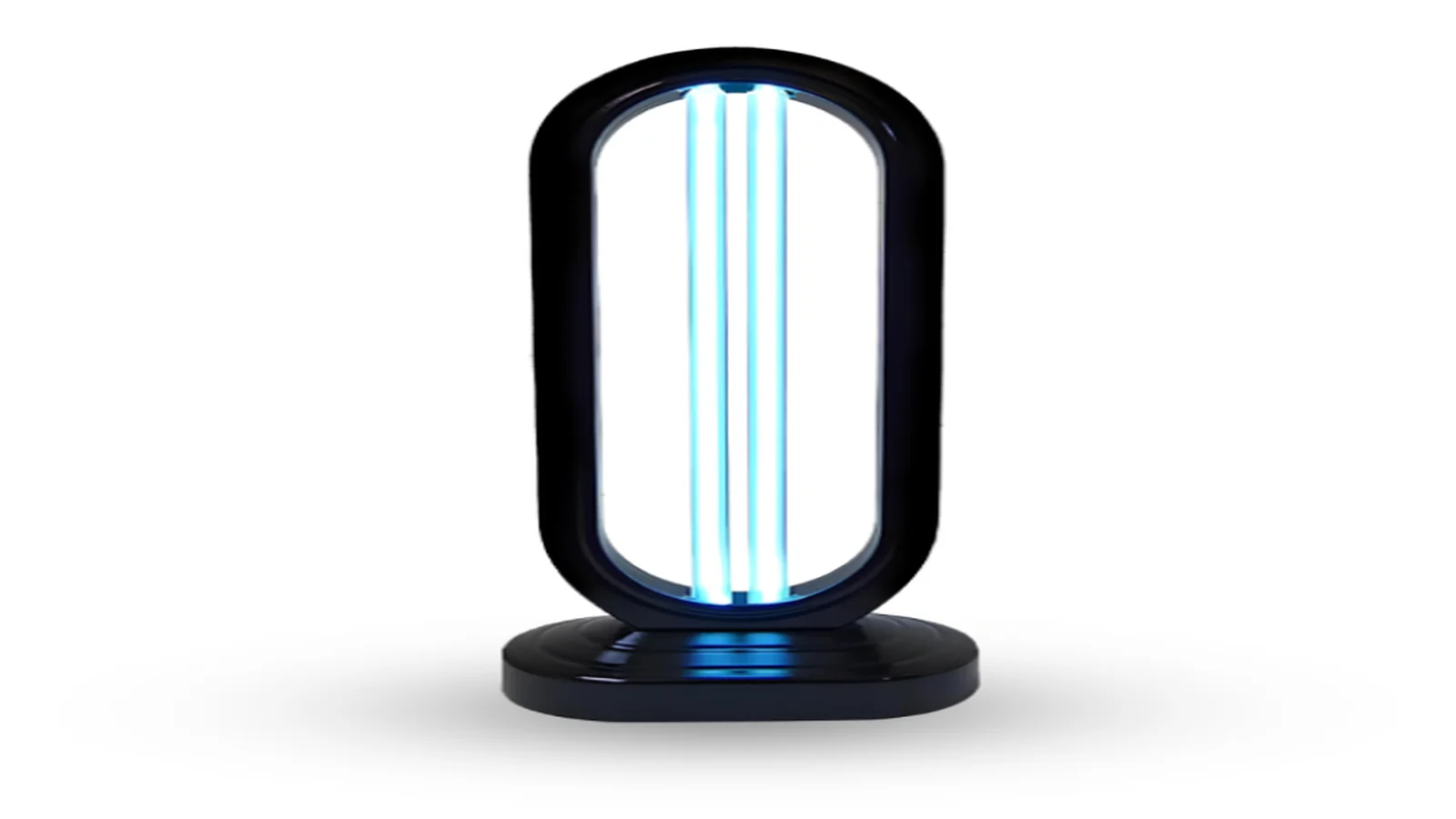 ClairLite UV-C lamp photographed on a clean background (editorial product image)