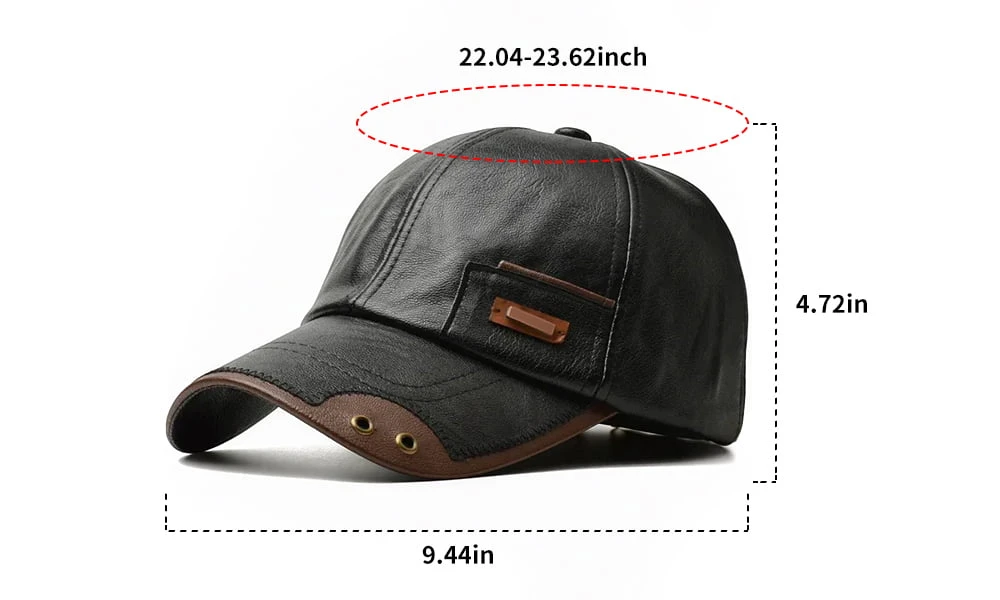WarmGuard Cap adjustable rear buckle for customizable fit across different head sizes